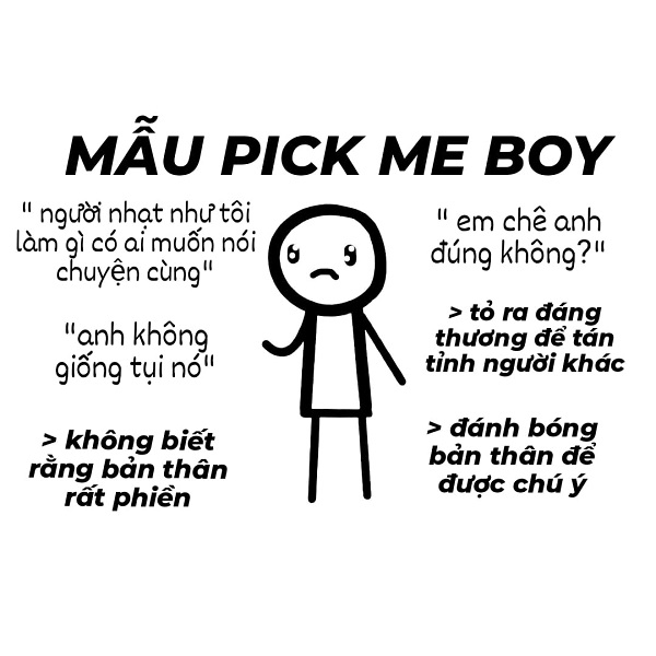 Pick Me Boy là gì?